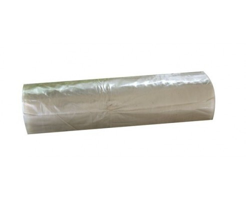 Pytel na odpad LDPE / 70 x 110 cm / 80 µm / transparent / 15ks/rol - Balení: karton (150 ks)