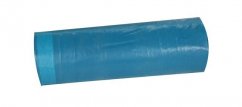 Pytel na odpad LDPE 70 x 100 cm zatahovací /  60 µm / modrý / 25ks/rol
