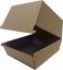 Burger box mono / 13 x 1 3x 11 cm / PA (100 ks) - Balení: balík (100 ks)