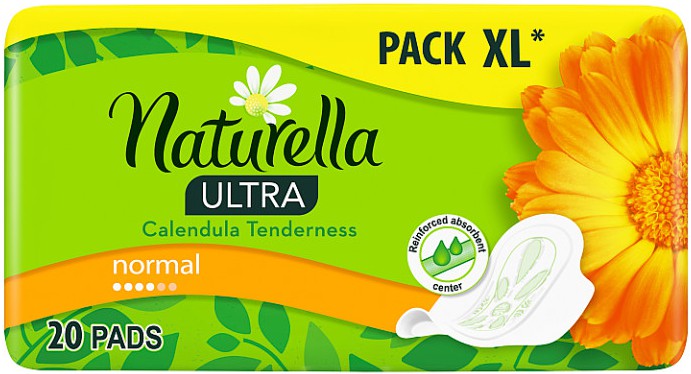 Hygienické vložky Naturella ultra normal Calendula / 20 ks
