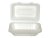 Menubox / 1 dílný / bílý / cukrová třtina / 228 x 152 x 40-36mm / balík (50 ks)