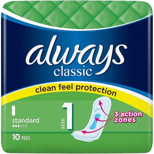 Hygienické vložky Always classic standard / 10 ks