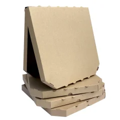 Krabice na pizzu 33x33x3 hnědo-hnědá (150ks)