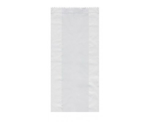 Papírové sáčky bílé / 2,5 kg / 15+7x35 cm / karton (1000 ks) - Balení: karton (1000 ks)