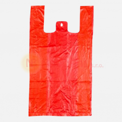 Taška 12kg / 30 + 19 x 60 cm / červená / silnější / balík (100 ks)