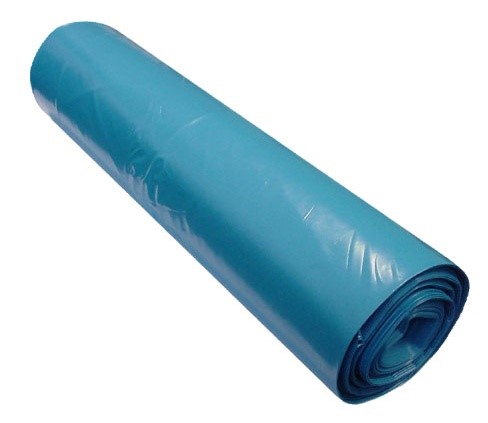 Pytel na odpad LDPE 70 x 110 cm / 80 µm / modrý / 25ks/rol - Balení: role (25 ks)