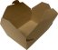 Menu box KRAFT / 19,5 x 14 x 6,5 cm / 1800 ml / tuková bariéra / balík (50 ks) - Balení: balík (50 ks)