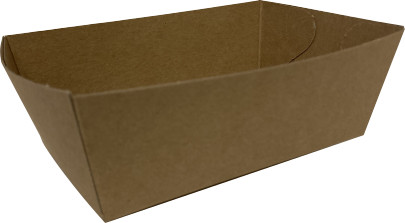 Miska kónická KRAFT / 10 x 6 x 4 cm / tuková bariéra / balík (250 ks) - Balení: balík (250 ks)