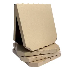 Krabice na pizzu 40x40x3 hnědo-hnedá (100ks)